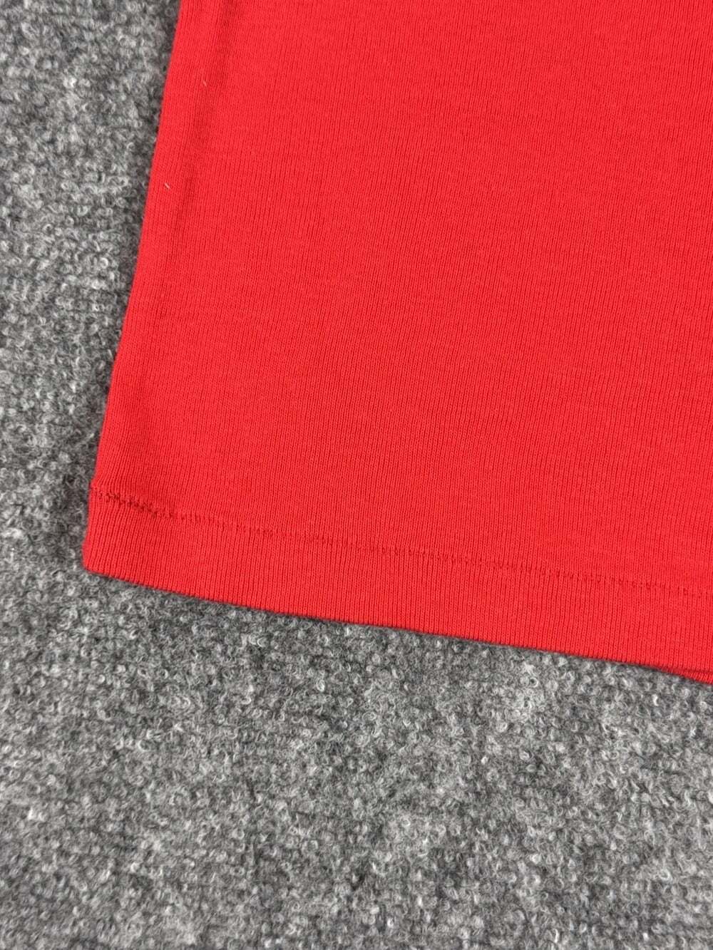Vintage 1980s Single Stitch Baby & Toddler Red Tank Top Size 3 Made in USA - Picture 6 of 6
